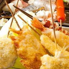 新メニュー最高級ラードを使った串カツ！