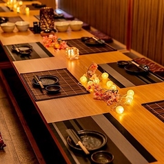全席完全個室居酒屋　肉寿司×野菜巻き　ゆずの宴　天文館店の特集写真