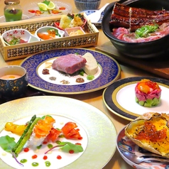 肉割烹むつの式松山三番町のコース写真