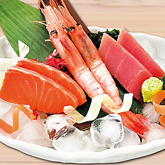 刺身三品盛合せ