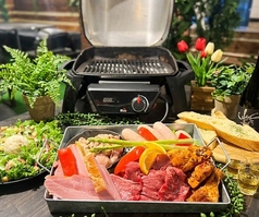【最大100名まで】広々空間で飲み放題付きBBQ ウッドデザインパーク栄店のコース写真