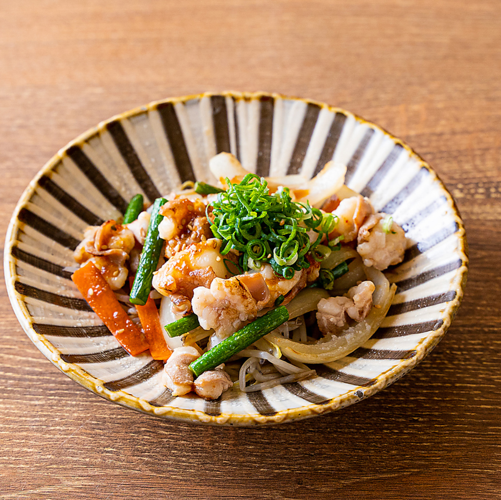 定番中の定番、新鮮なホルモン使用の【ぷりっぷりホルモン】