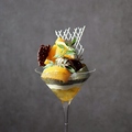 料理メニュー写真&nbsp;【薫風】-甘夏とホワイトチョコのパフェ