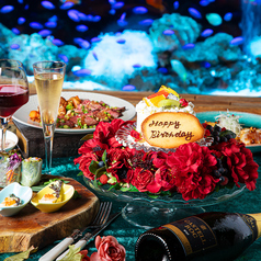 アクアリウムダイニング 新宿 ライム LIMEのコース写真