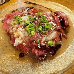 馬肉のカルパッチョ