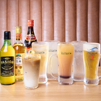 自慢の手作り餃子にぴったりのお酒をご用意！