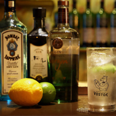 【安心できる味】ジントニック(ボンベイサファイア)/ジンバック(ジン＆ジンジャー)