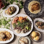【DINNER】1日1組様限定★名物！前菜盛合せ×若鶏の炭火焼き×自慢のパスタ含む最高満足プラン