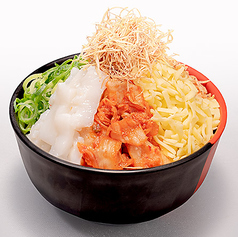 イカキムチーズもんじゃ