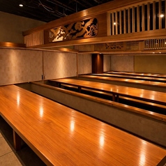 ≪あらゆる人数に対応◎≫お席は個室を繋げて広げれる設計になっており、団体様の人数におじて段階的に広げていけるのでご安心ください！8～96名まであらゆる人数に完全個室でご案内頂けます☆