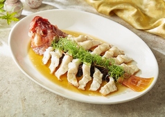 蒸し魚の香港風煮込み