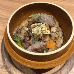 黒毛和牛のガーリックライス