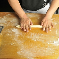 点心師がつくる手打ちの美味しさ