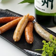 ソーセージ盛り合わせ　5本