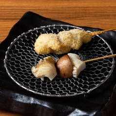 つぶ貝とマッシュルームのガーリックバター