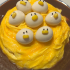 巣ごもりオムライス