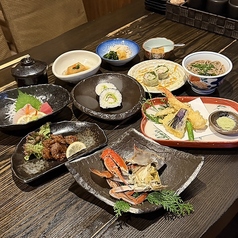 ひかり亭のコース写真