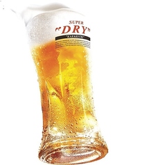 アサヒスーパードライ（中）