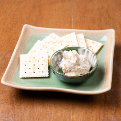 梅水晶のクリームチーズ和え