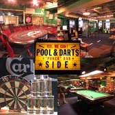 Pool&Darts + Poker Bar side
