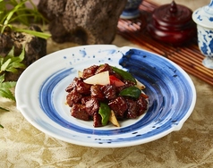牛肉の黒胡椒炒め