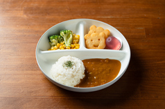 お子様カレーライスプレート