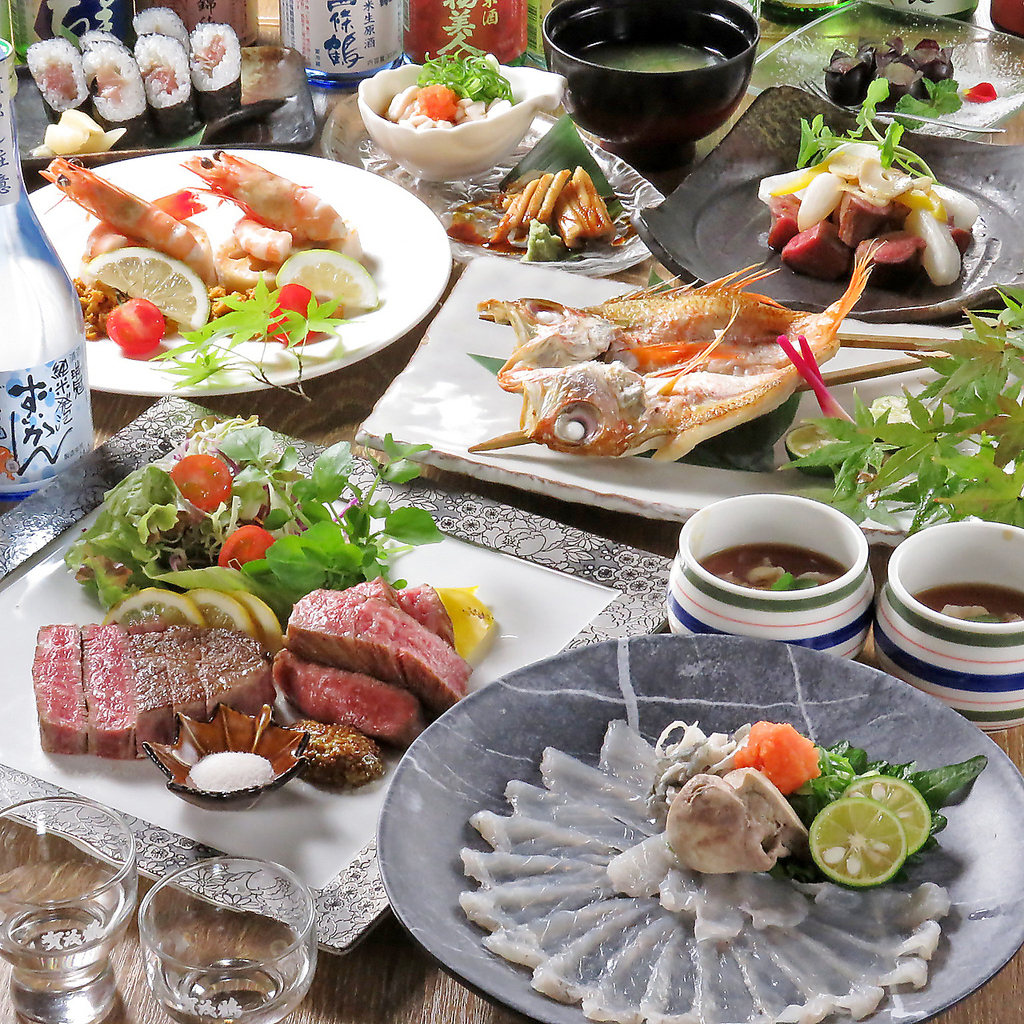 贅沢な極み！！ご褒美食事会、接待など