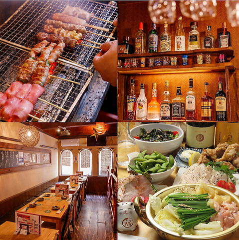 川崎の炭火焼き鳥居酒屋ダイニング！日常使い～デート・誕生日シーンまで◎