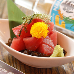 生マグロの刺身