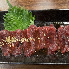 くじらのお刺身の写真