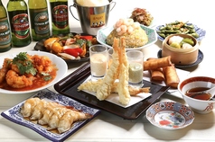 【海老尽くし得々コース】名物エビマヨやエビ餃子、炒飯も♪2h飲み放題付