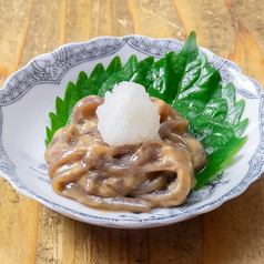 スルメイカの肝あえ
