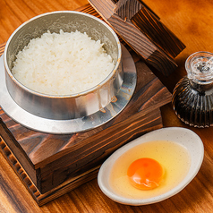 銀シャリと玉子かけめし