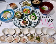 焼はまぐり 青山八番 tooのコース写真