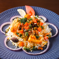 こだわりの季節ごとに楽しめる色々なビリヤニ