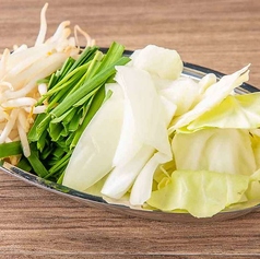 〔鍋野菜〕野菜盛り