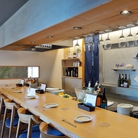 ゆったり寛げる落ち着きのある空間