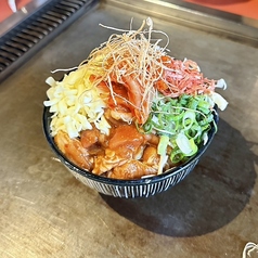 韓国風チーズタッカルビもんじゃ