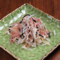 料理メニュー写真&nbsp;しらすと茗荷の塩昆布和え