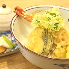 ミニ大海老山葵（わさび）天丼