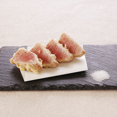 本マグロのレア天ぷら