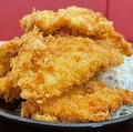 料理メニュー写真 鶏カツ定食　控えめ(2枚)
