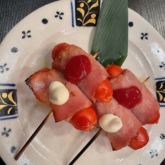 ウインナーバーコン串