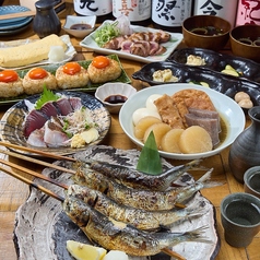 炉端とおでん おじょうさんのコース写真