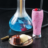 シーシャに合うドリンクメニューが充実しています