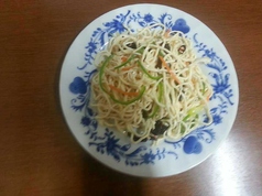 干し豆腐の合え物