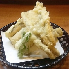 地モノ穴子の天婦羅