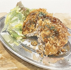 牛タンのメンチカツ　1個