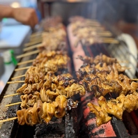 三河、岐阜の新鮮な豚肉を使用した焼きとん串！