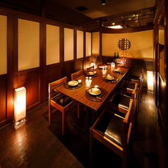 りごたつタイプですので足を伸ばしてお寛ぎ頂けますし、お子様連れのお客様にも安心してご利用頂けます♪飲み放題付きの宴会コースは3000円~各種ご用意。北の海直送の新鮮鮮魚や上州地鶏といった素材の味にこだわり抜いた数々の創作料理をご堪能ください◎